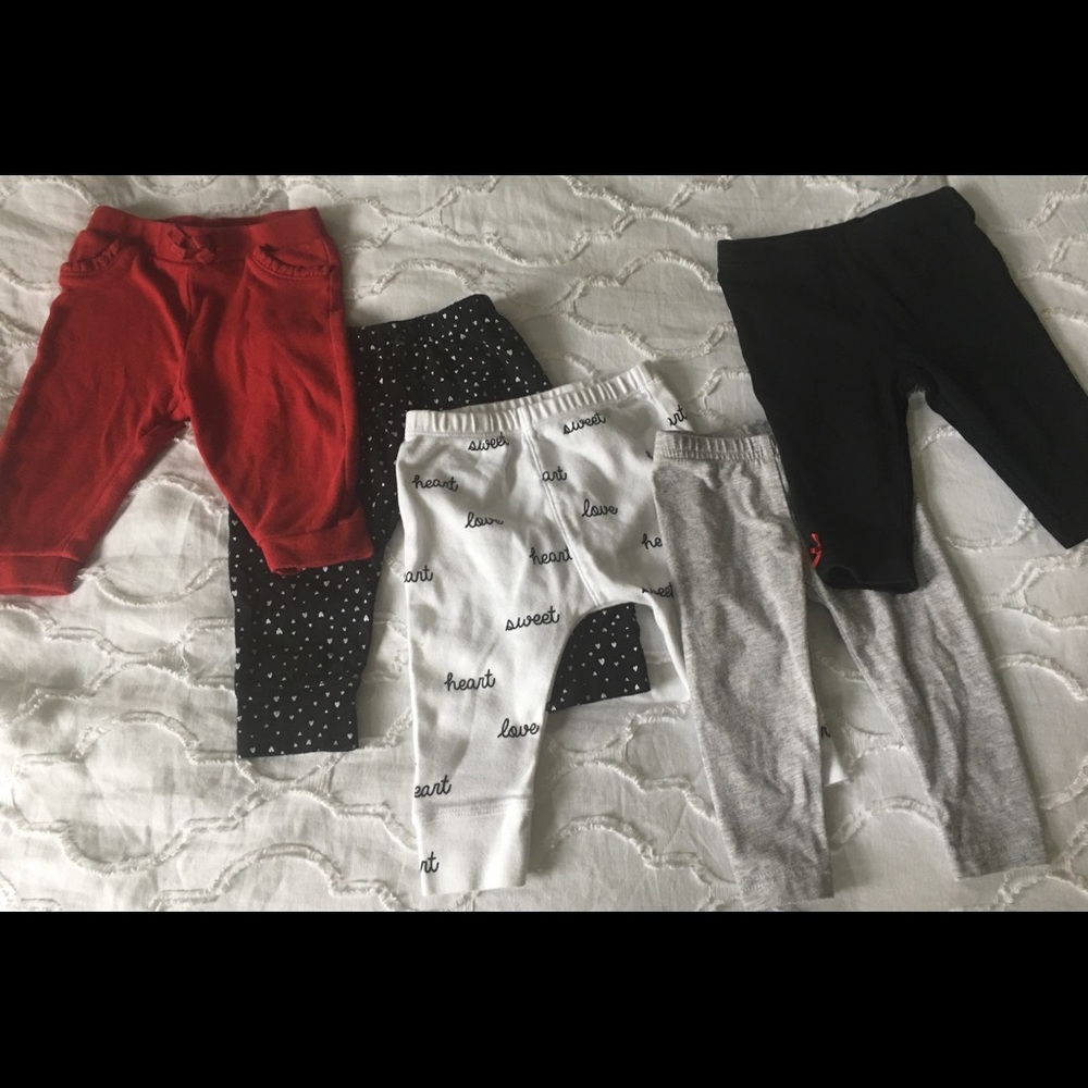 Carters and Jumping beans baby leggings